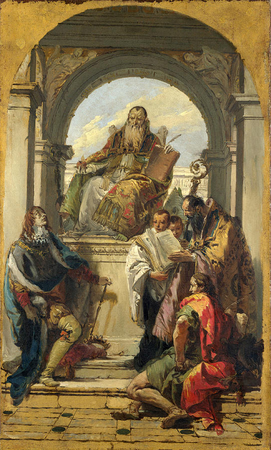 Photo:  Four Saints by Giovanni Battista Tiepolo